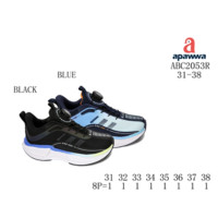 Кросівки Apawwa ABC2053R black 31-38