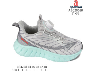 Кроссовки Apawwa ABC2063R grey-green 31-38