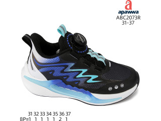 Кросівки Apawwa ABC2053R black 31-37