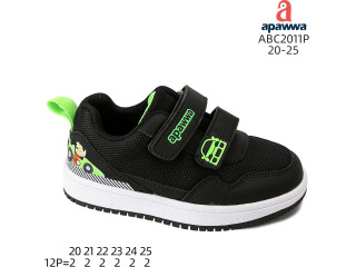 Кросівки Apawwa ABC2011P black 20-25
