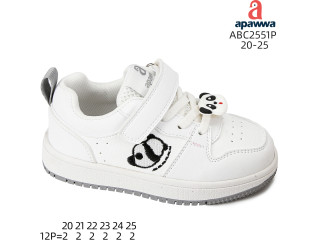 Кроссовки Apawwa ABC2551P white 20-25