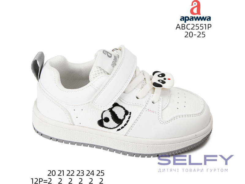Кросівки Apawwa ABC2551P white 20-25, Фото 1