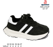 Кросівки дитячі Apawwa ABC2143P black 32-37