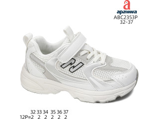 Кросівки дитячі Apawwa ABC2353P white 32-37