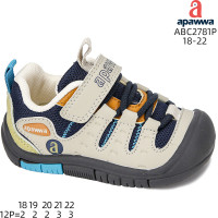 Кроссовки детские Apawwa ABC2781P navy 18-22