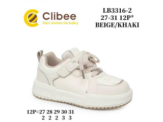 Кросівки дитячі Clibee LB3316-2 beige-khaki 27-31