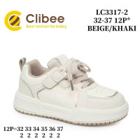 Кросівки дитячі Clibee LB3317-2 beige-khaki 32-37