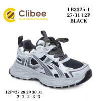 Кросівки дитячі Clibee LB3325-1 black 27-31