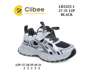 Кросівки дитячі Clibee LB3325-1 black 27-31