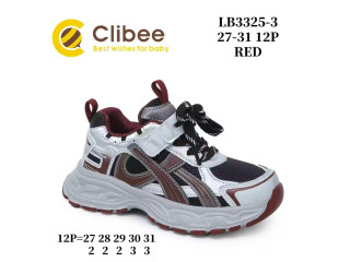 Кросівки дитячі Clibee LB3325-3 red 27-31