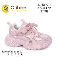 Кросівки дитячі Clibee LB3339-1 pink 27-31