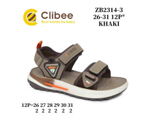 Босоніжки дитячі Clibee ZB2314-3 khaki 26-31