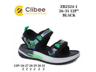 Босоніжки дитячі Clibee ZB2324-1 black 26-31