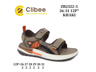 Босоніжки дитячі Clibee ZB2322-3 khaki 26-31