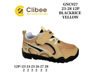 Кросівки дитячі Clibee GNC927 blackrice-yellow 23-28