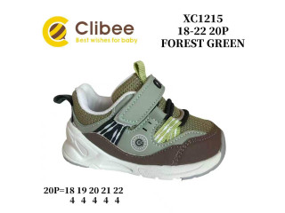 Кросівки дитячі Clibee XC1215 forest-green 18-22