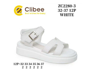 Босоніжки дитячі Clibee ZC2280-3 white 32-37