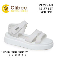 Босоніжки дитячі Clibee ZC2281-3 white 32-37