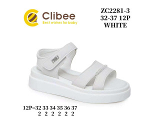 Босоніжки дитячі Clibee ZC2281-3 white 32-37