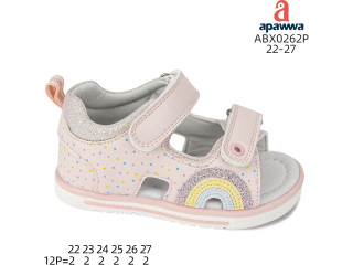 Босоніжки дитячі Apawwa ABX0262P pink 22-27