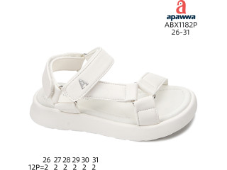 Босоніжки дитячі Apawwa ABX1182P white 26-31