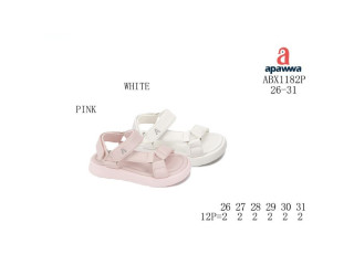Босоніжки дитячі Apawwa ABX1182P pink 26-31