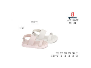 Босоніжки дитячі Apawwa ABX1202P white 26-31