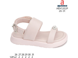 Босоніжки дитячі Apawwa ABX1202P pink 26-31