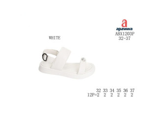 Босоніжки дитячі Apawwa ABX1203P whire 32-37
