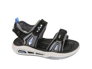 Босоніжки дитячі Apawwa ABX1222P black-blue 26-31