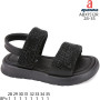 Босоніжки дитячі Apawwa ABX1512R black 28-35 Босоніжки дитячі Apawwa ABX1512R black 28-35