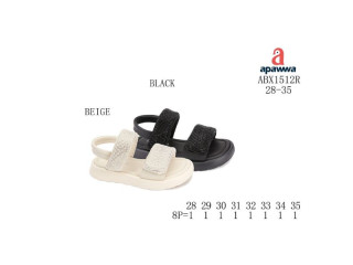 Босоніжки дитячі Apawwa ABX1512R beige 28-35