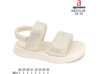 Босоніжки дитячі Apawwa ABX1512R beige 28-35