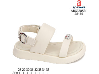 Босоніжки дитячі Apawwa ABX1205R beige 28-35