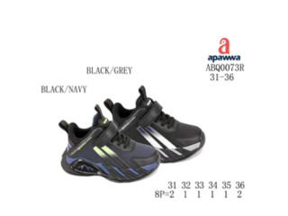 Кросівки дитячі Apawwa ABQ0073R black-navy 31-36