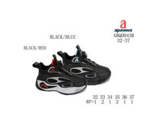 Кросівки дитячі Apawwa ABQ0043R black-blue 32-37