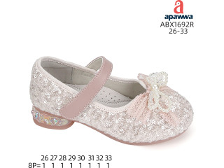 Туфлі дитячі Apawwa ABX1692R pink 26-33