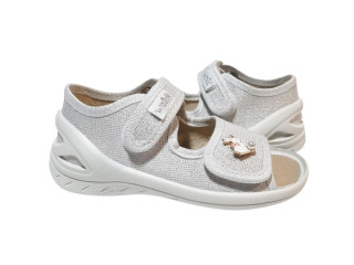 Єва 23-30 срібна, брошка зайчик