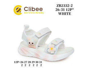 Босоніжки дитячі Clibee ZB2332-2 white 26-31