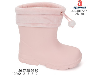 Гумові чоботи дитячі Apawwa ABQ0172P pink 26-30