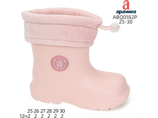 Гумові чоботи дитячі Apawwa ABQ0182P pink 25-30
