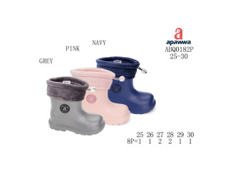 Гумові чоботи дитячі Apawwa ABQ0182P grey 25-30