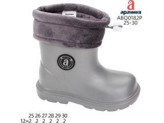 Гумові чоботи дитячі Apawwa ABQ0182P grey 25-30