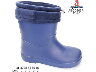 Гумові чоботи дитячі Apawwa ABQ0203P navy 31-36