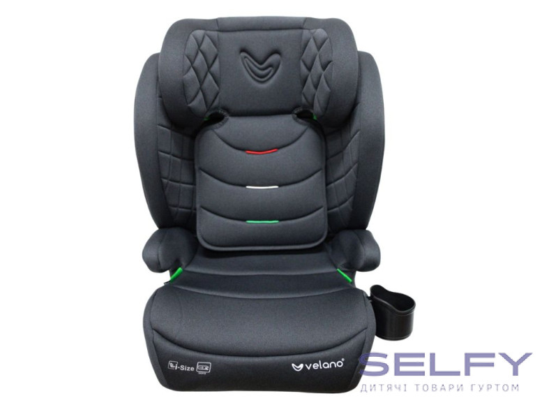 Автокрісло VELANO Forza i-Size 100–150 см, ISOFIX, grey, Фото 1
