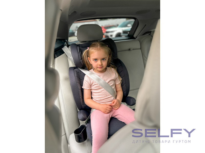 Автокрісло VELANO Forza 2 в 1 i-Size 100–150 см, ISOFIX, grey, Фото 6