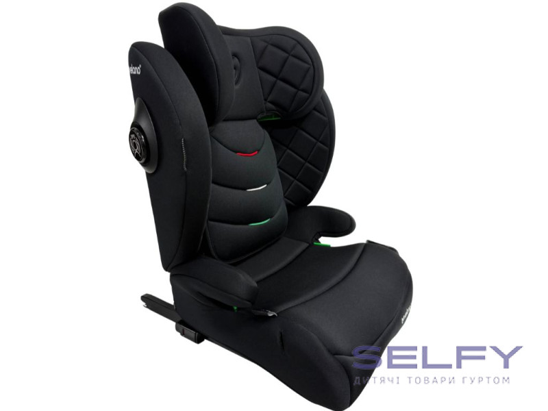 Автокрісло VELANO Forza i-Size 100-150 см, ISOFIX, black, Фото 3