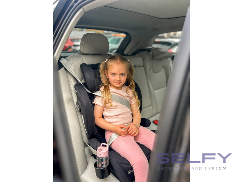 Автокрісло VELANO Forza 2 в 1 i-Size 100–150 см, ISOFIX, black, Фото 6