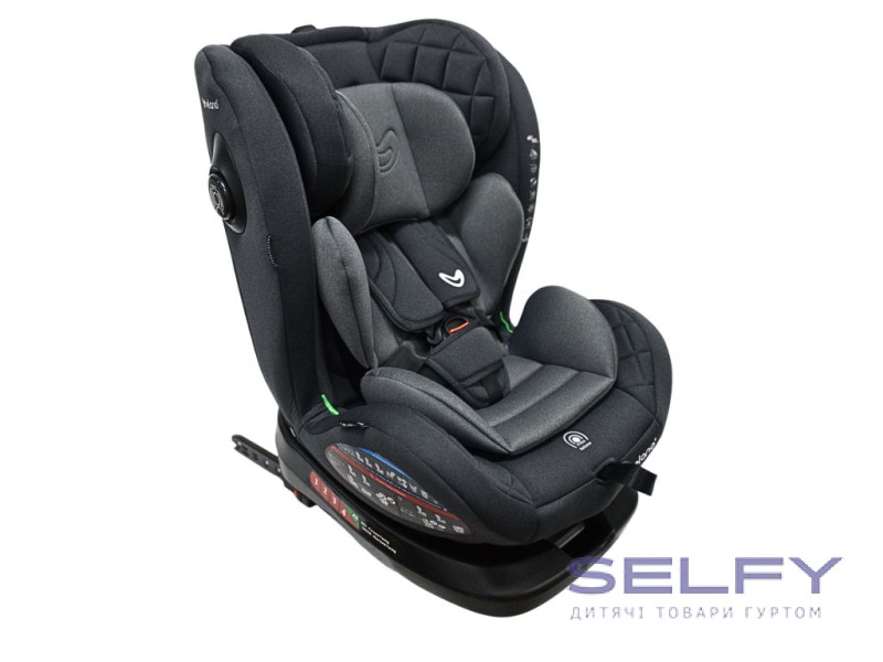 Автокресло VELANO Aura 360° i-Size 40–150 см, ISOFIX, grey, Фото 4