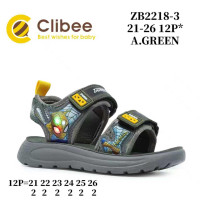 Босоніжки дитячі Clibee ZB2218-3 a.green 21-26